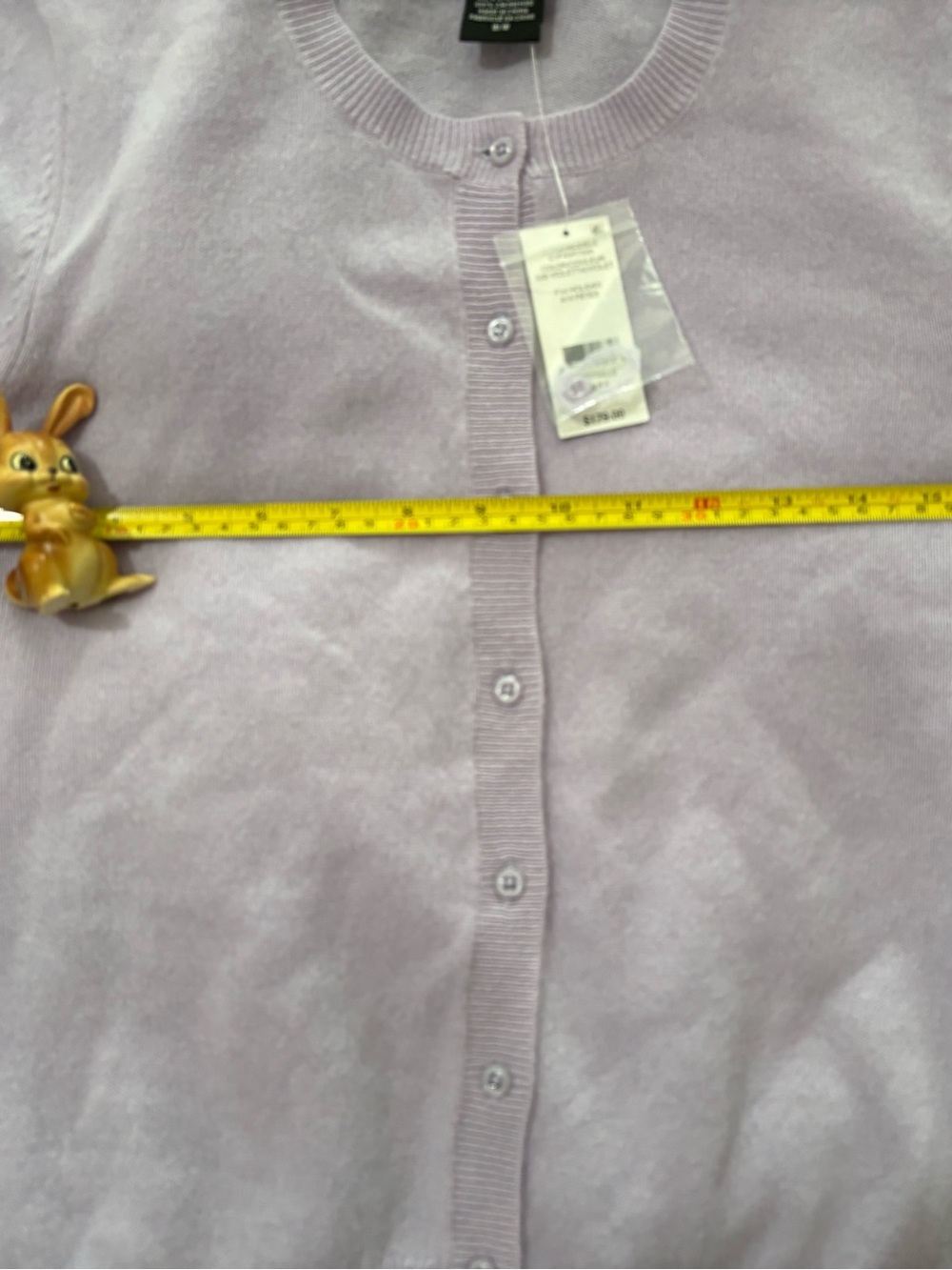 NEW Lord & Taylor Cashmere Cardigan Size M - Picture 4 of 5